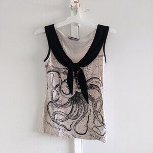Modcloth, Octopus Comes to Shove Top, Small